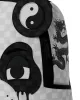 Sprayground Panda Face Backpack White