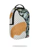 Sprayground Cream Check Full Of Cash Backpack Mulicolor