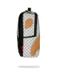 Sprayground Cream Check Full Of Cash Backpack Mulicolor