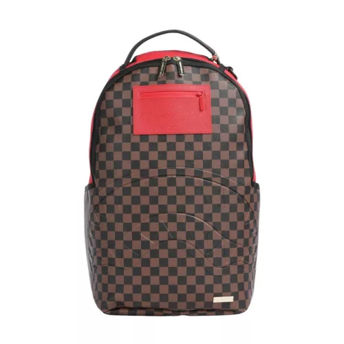 Sprayground Red Redemption Dlxsv Backpack Brown