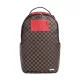 Sprayground Red Redemption Dlxsv Backpack Brown ONE