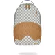 Sprayground Embossed Cream Check Backpack Grey One