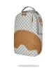Sprayground Embossed Cream Check Backpack Grey