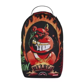   Sprayground Diablo Burning Billion Diablo Bill Dlxsr Backpack Red