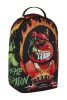 Sprayground Diablo Burning Billion Diablo Bill Dlxsr Backpack Red