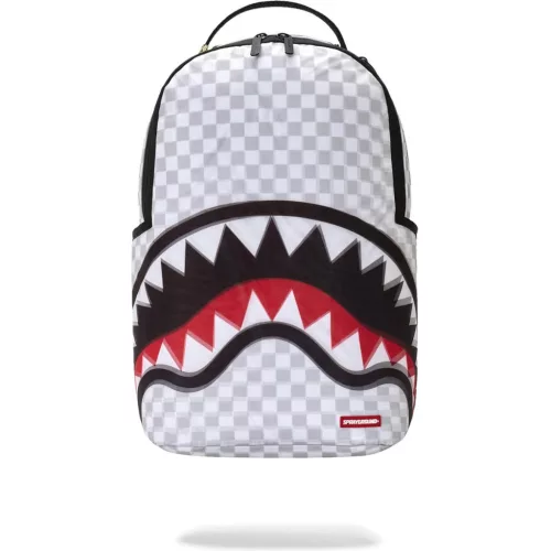 Sprayground Sharks In Paris 3D Effect Backpack White