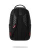 Sprayground Sharks In Paris Wtf Bubbly Black Check Backpack Black