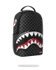 Sprayground Sharks In Paris Wtf Bubbly Black Check Backpack Black