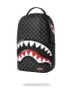 Sprayground Sharks In Paris Wtf Bubbly Black Check Backpack Black