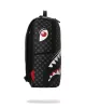 Sprayground Sharks In Paris Wtf Bubbly Black Check Backpack Black