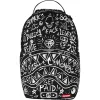 Sprayground Crazy Thoughts Backpack Black