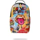 Sprayground Lips Magazine Collage Backpack Mulicolor
