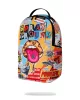 Sprayground Lips Magazine Collage Backpack Mulicolor