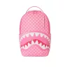 Sprayground Pink New Check Faces Backpack Pink