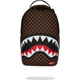 Sprayground Sharks In Paris Pyramid Backpack Brown