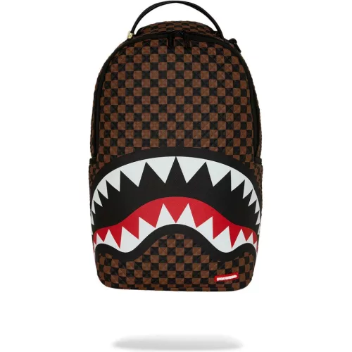Sprayground Sharks In Paris Pyramid Backpack Brown