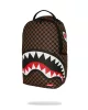 Sprayground Sharks In Paris Pyramid Backpack Brown