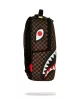 Sprayground Sharks In Paris Pyramid Backpack Brown