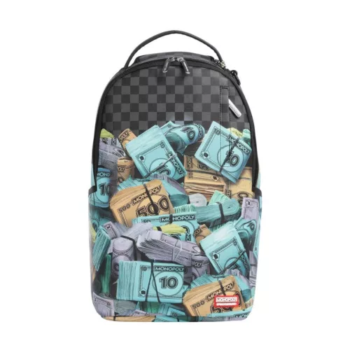 Sprayground Monopoly Money Stacks Dlxsv Backpack Multicolor