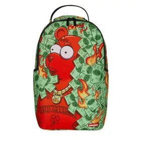 Sprayground Diablo Money Bush Backpack Red/Green