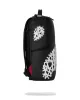 Sprayground Shoelace Shark Backpack Black/White