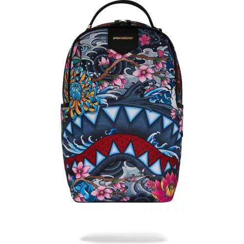 Sprayground Japanese Tattoo Shark Backpack Mulicolor One