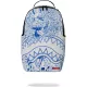 Sprayground Blue Ink Doodle Backpack Blue One
