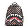 Sprayground Peeking Characters Remix Savage Backpack Brown