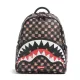 Sprayground Peeking Characters Remix Savage Backpack Brown