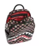 Sprayground Peeking Characters Remix Savage Backpack Brown