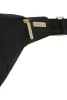 Sprayground Cream Check Unfinished Shark Savvy Crossbody Black/White