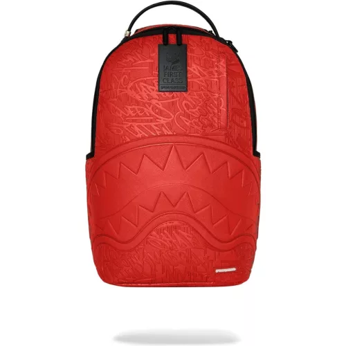 Sprayground James First Class Red Backpack Red