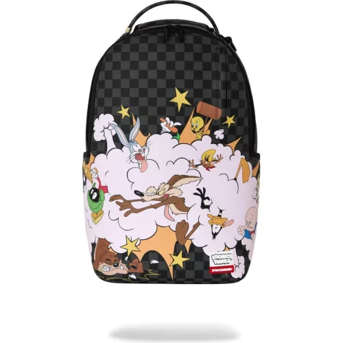 Sprayground Looney Tunes Fight Cloud Backpack Black