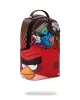 Sprayground Money Boy Chillin On Big Angry Bird Backpack Red One