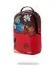 Sprayground Money Boy Chillin On Big Angry Bird Backpack Red One