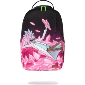   Sprayground Rick And Morty Kalaxian Crystal Pile Backpack Pink