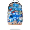 Sprayground Smurfs Art Party Backpack Blue