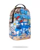 Sprayground Smurfs Art Party Backpack Blue