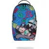Sprayground Monopoly Blue Tear Through Backpack Blue