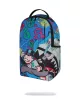 Sprayground Monopoly Blue Tear Through Backpack Blue