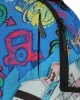 Sprayground Monopoly Blue Tear Through Backpack Blue
