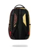 Sprayground Sharks In Paris Gold Drip Backpack Gold