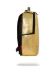 Sprayground Sharks In Paris Gold Drip Backpack Gold