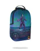 Sprayground Dc Joker Tagged Up Batmobile Backpack Blue
