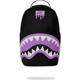 Sprayground Shark Central Light Purple Backpack Purple