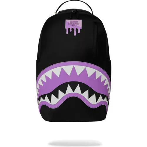 Sprayground Shark Central Light Purple Backpack Purple