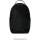 Sprayground Shark Central Blacked Out Embossed Nylon Backpack Black