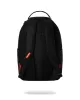 Sprayground Shark Central Blacked Out Embossed Nylon Backpack Black