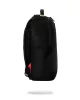 Sprayground Shark Central Blacked Out Embossed Nylon Backpack Black