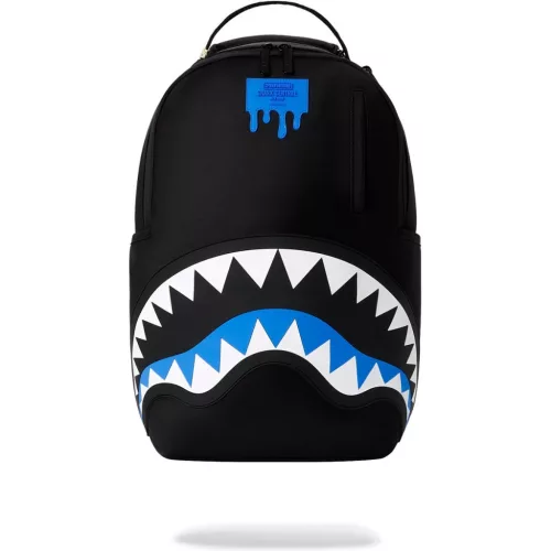 Sprayground Shark Central Light Blue Backpack Blue